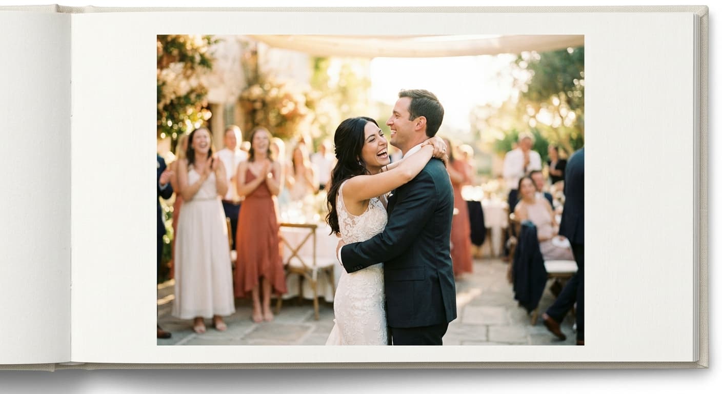 Event album spread